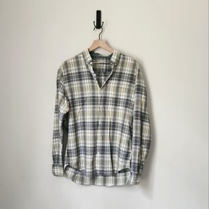 J. Crew Plaid Button Down Size Medium
